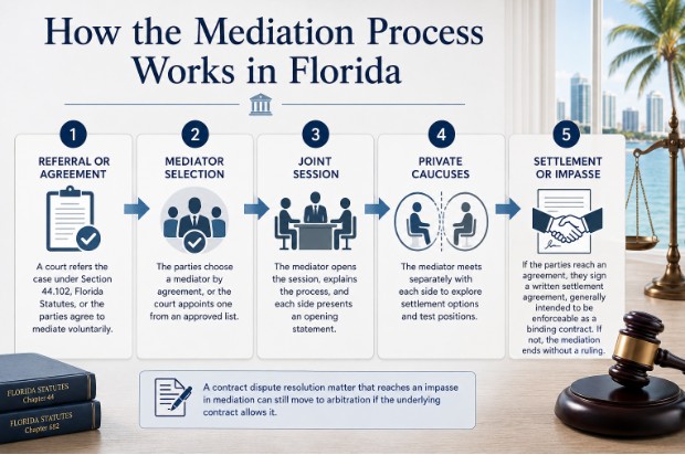 How the Mediation Process Works in Florida